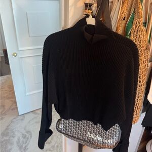 Zara Black Turtleneck Sweater